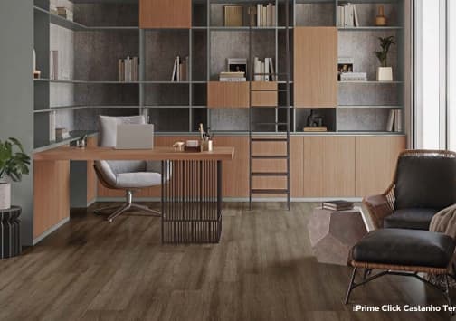 Prime Click Castanho Terracota