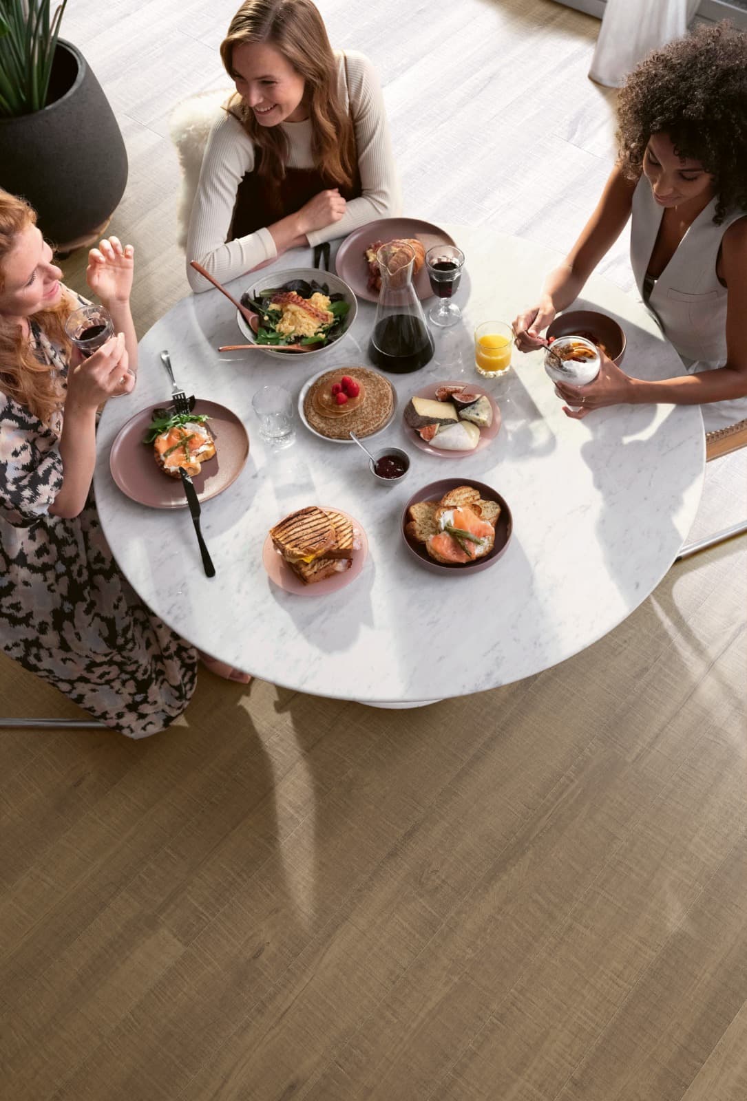 Quick-Step Alto Tráfego Eligna Wide Carvalho Café Restaurado 3679